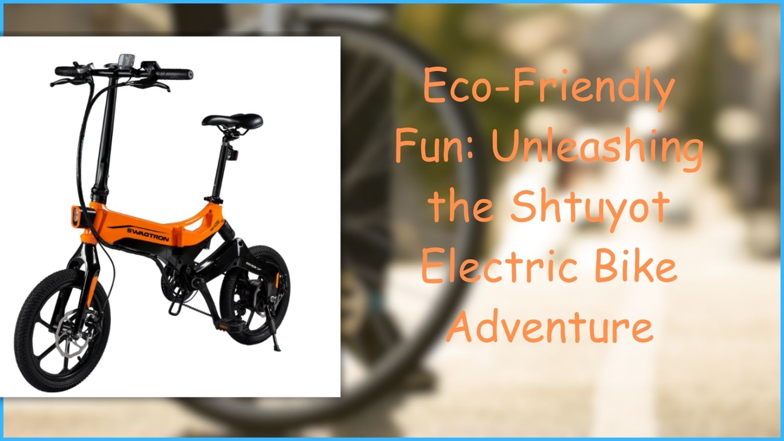 shtuyot electric bike